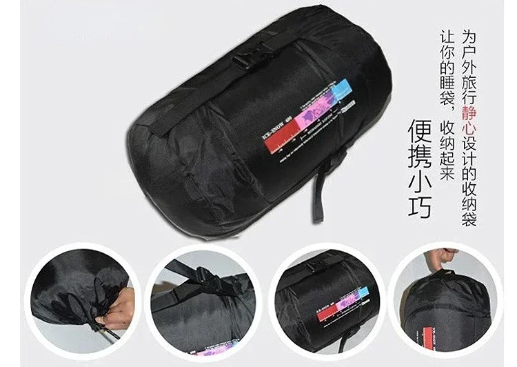 Sleeping Bag 4 Season Down Winter - Mummy Sleeping Bag for Outdoor Travel