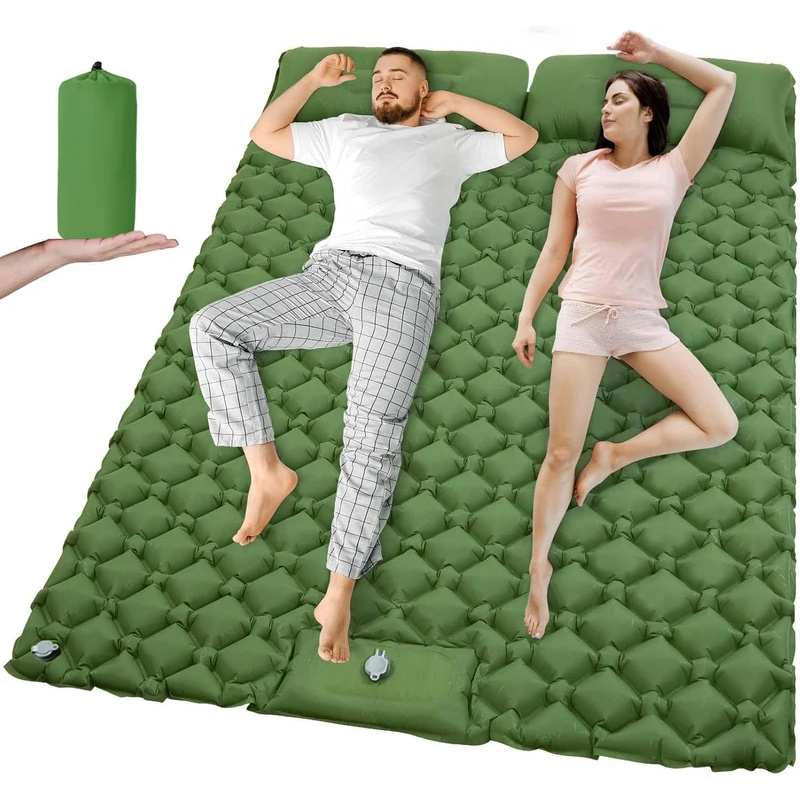 Camping Air Mattress Built In Pump - Hot Outdoor Camping Double Air Mattress