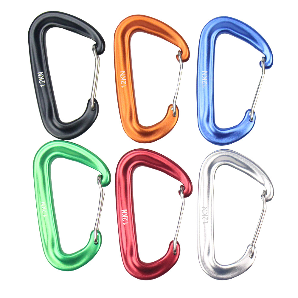 Carabiners Aluminum 12Kn Heavy Duty - 6Pcs 12kn Carabiner Set D Ring
