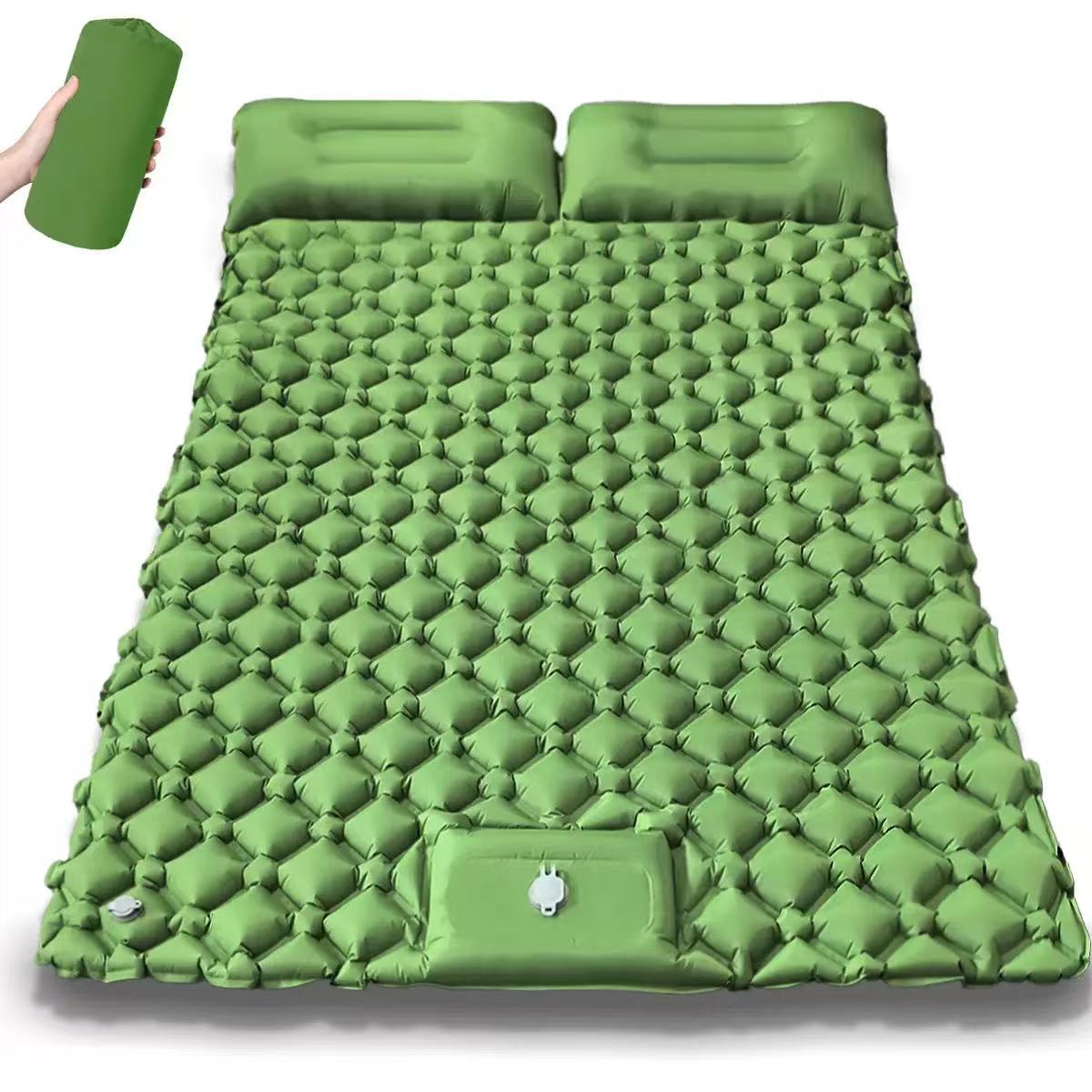 Inflatable Camping Sleeping Pad Pillow - Hot Sale Inflatable Camping Mats Air