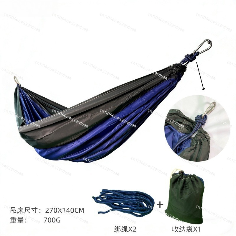 Double Hammock Portable Parachute Nylon - Nylon parachute cloth hammock outdoor double