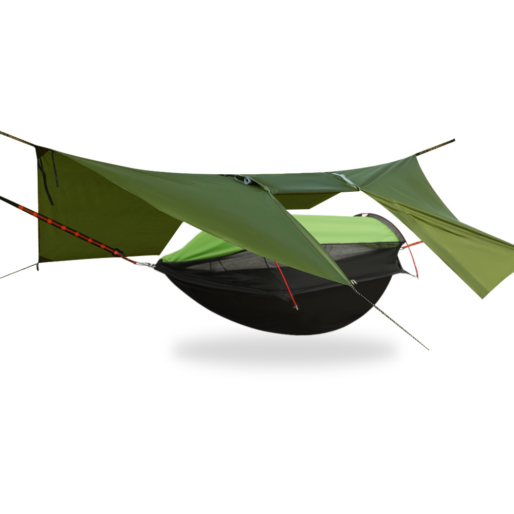 Double Hammock Portable Parachute Nylon - Outdoor Double Camping Hammock Portable with