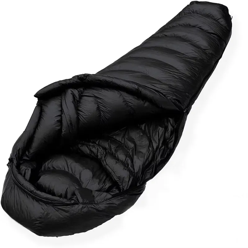 Sleeping Bag 4 Season Down Winter - Ultra Light Hydrophobic Down Sleeping Bag