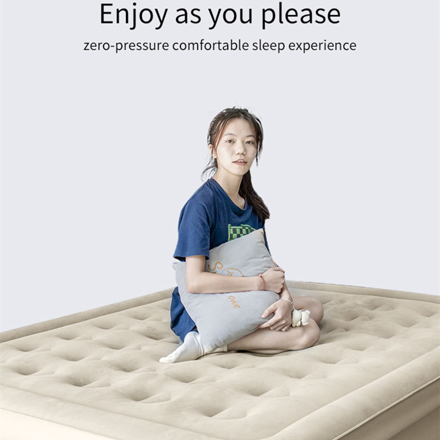 Interior Air Mattress Glamping - Camping Air Mattress Built In Pump recension och pris