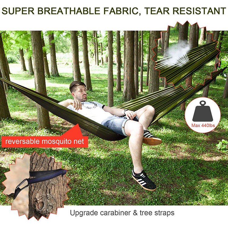 RMWIN-Camping Hammock With Rai - Camping Hammock With Mosquito Net Rainfly recension och pris