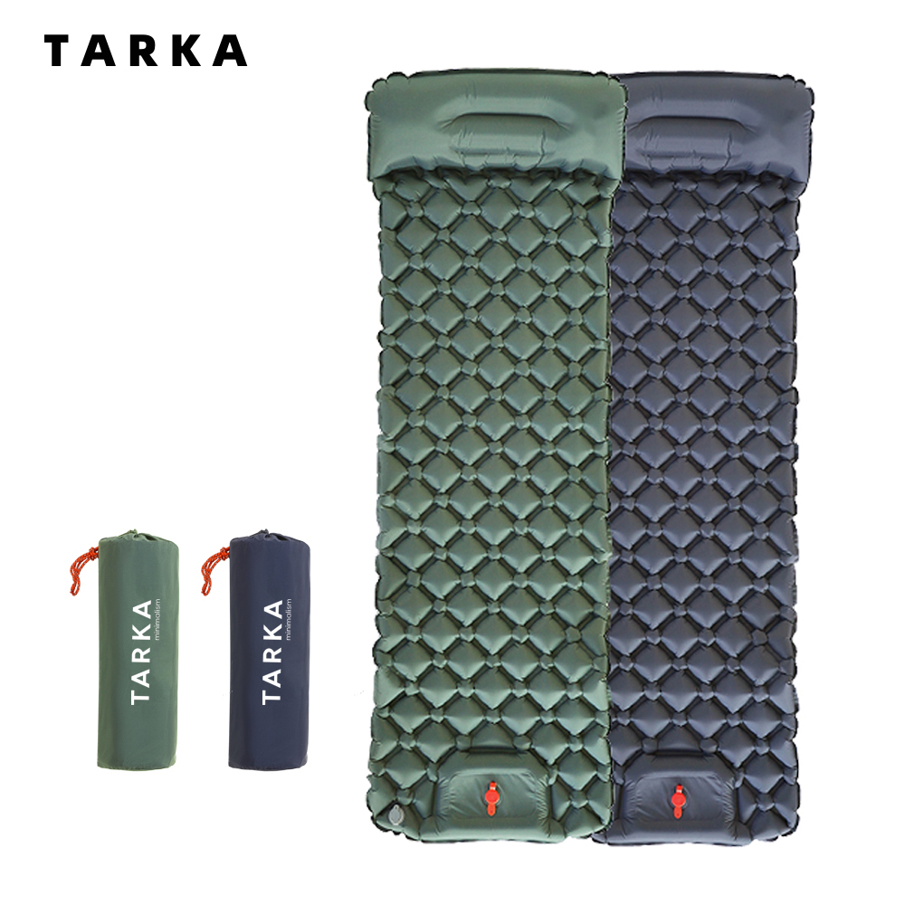 TARKA Inflatable Camping Mats  - Inflatable Camping Sleeping Pad Pillow recension och pris