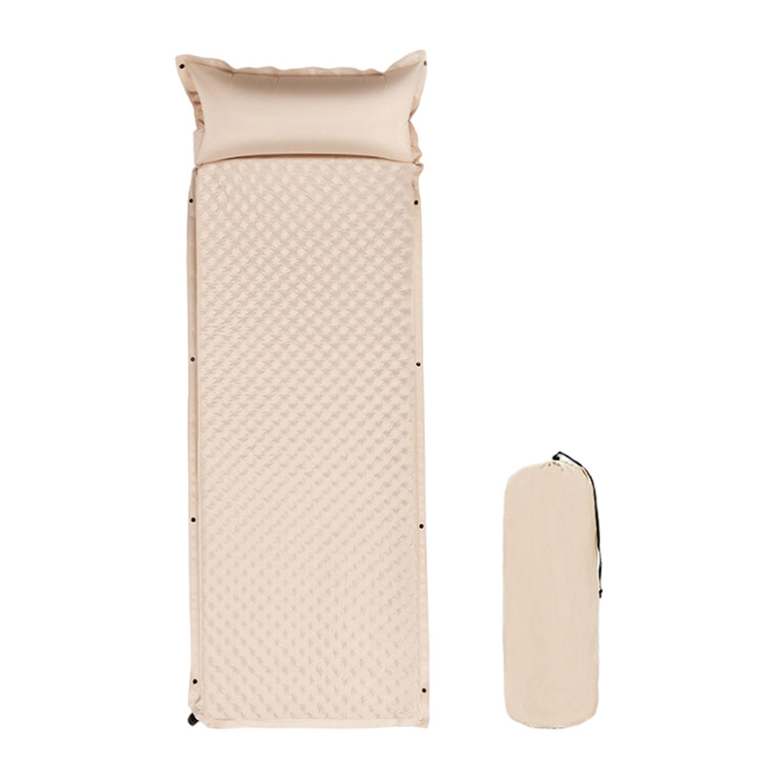 Inflatable Air Mattress with B - Camping Air Mattress Built In Pump recension och pris