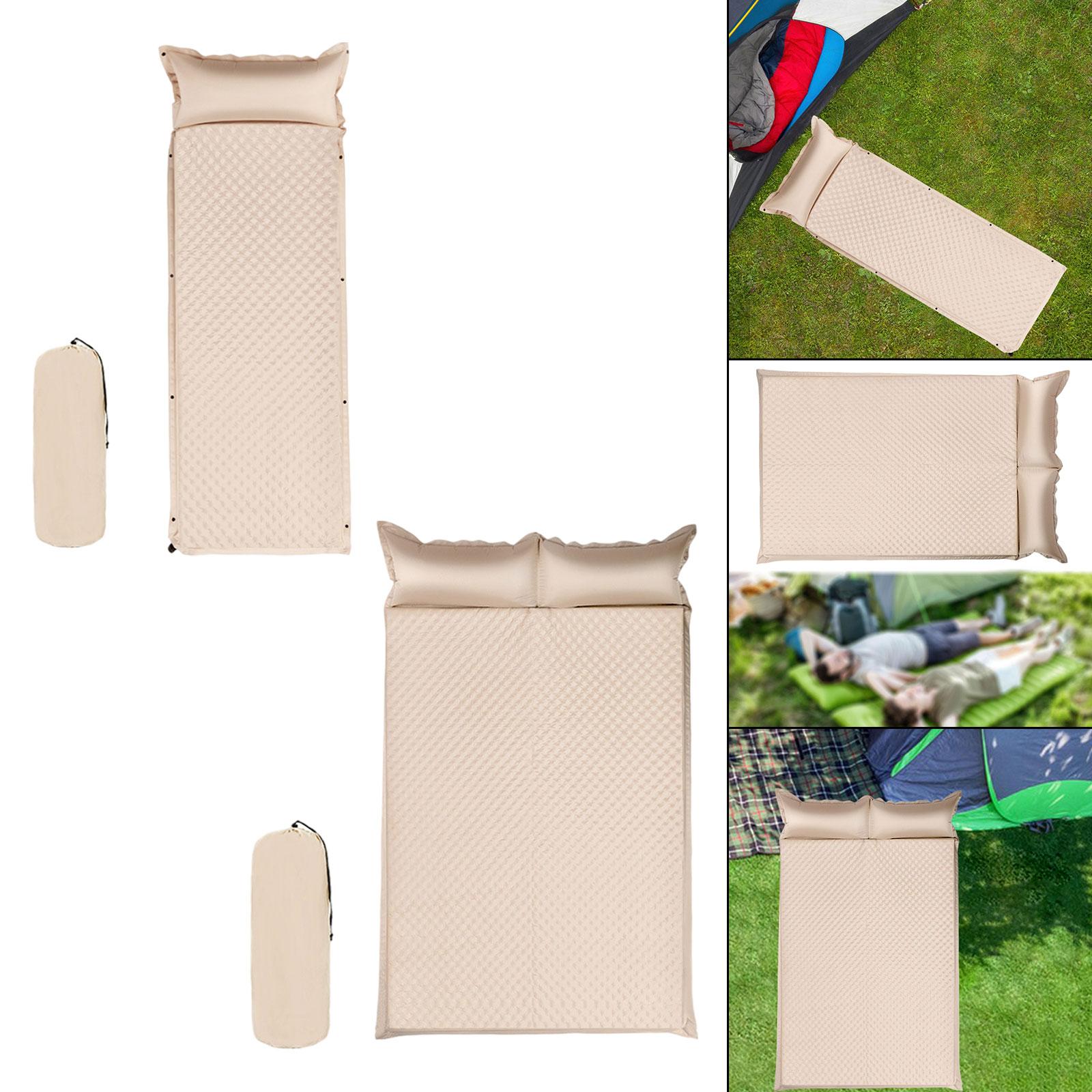Inflatable Air Mattress with B - Camping Air Mattress Built In Pump recension och pris