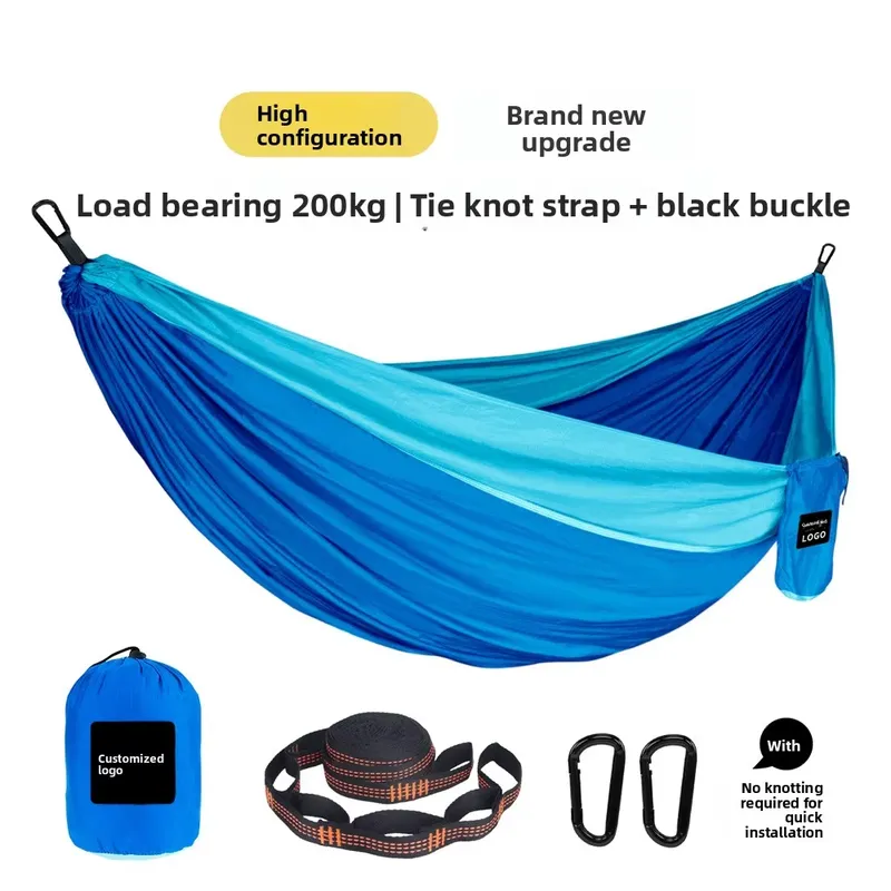 Portable Lightweight Nylon Par - Double Hammock Portable Parachute Nylon recension och pris