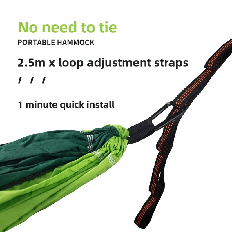 Portable Lightweight Nylon Par - Double Hammock Portable Parachute Nylon recension och pris