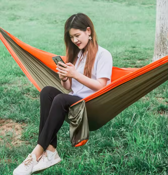 2026 New Custom Parachute Fabr - Double Hammock Portable Parachute Nylon recension och pris