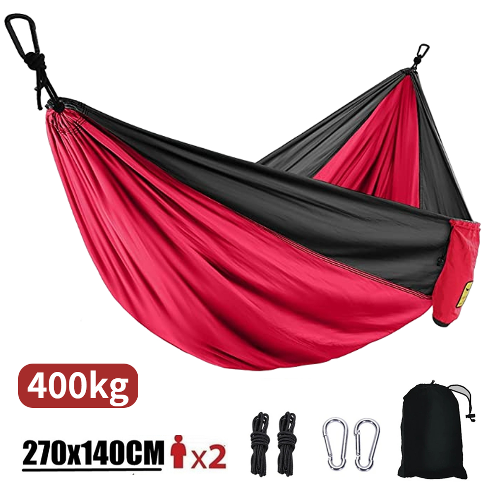 270x140cm Portable Hammocks Ny - Double Hammock Portable Parachute Nylon recension och pris