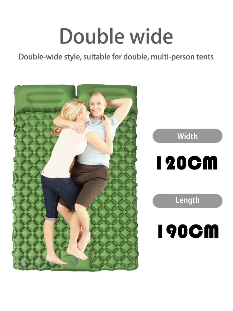 Hot Sale  Inflatable Camping M - Inflatable Camping Sleeping Pad Pillow recension och pris