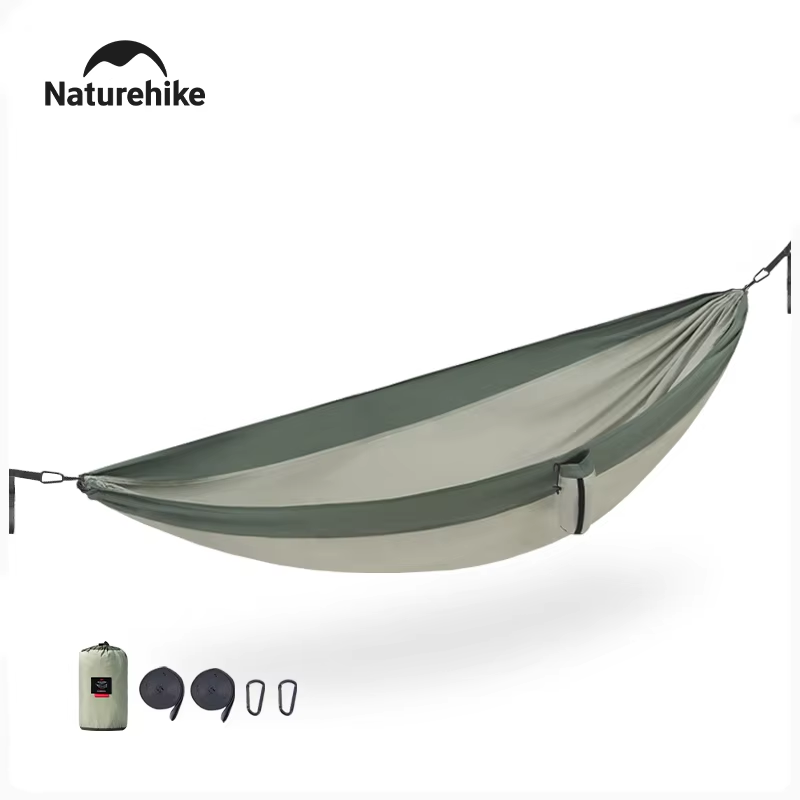 NatureHike Hammock Portable Do - Double Hammock Portable Parachute Nylon recension och pris