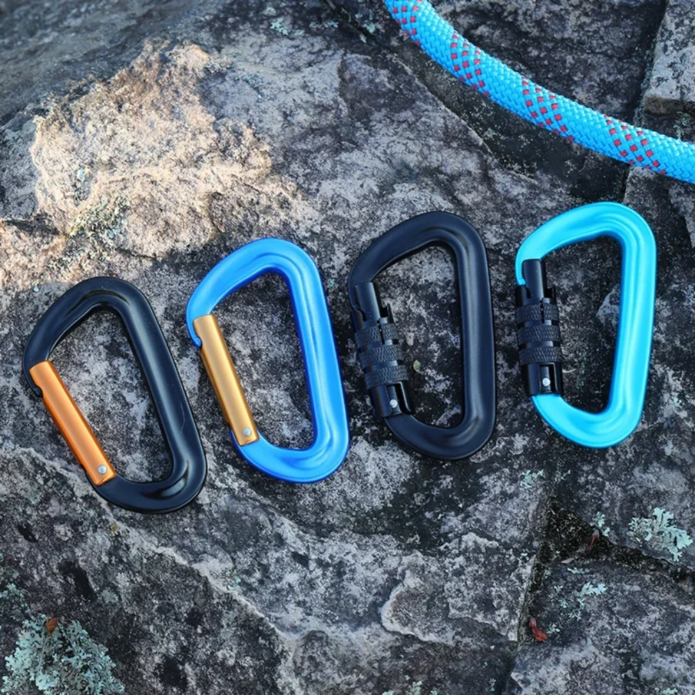 12kN D-Shaped Aluminum Alloy C - Carabiners Aluminum 12Kn Heavy Duty recension och pris