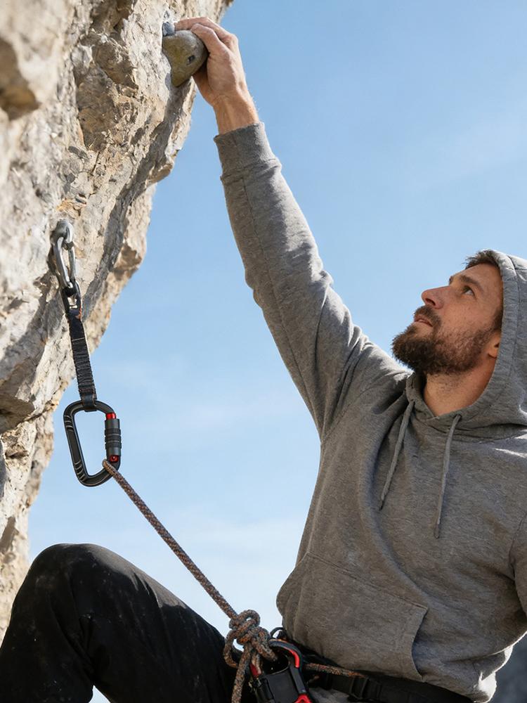 Carabiner Clip 12KN Load-Beari - Carabiners Aluminum 12Kn Heavy Duty recension och pris