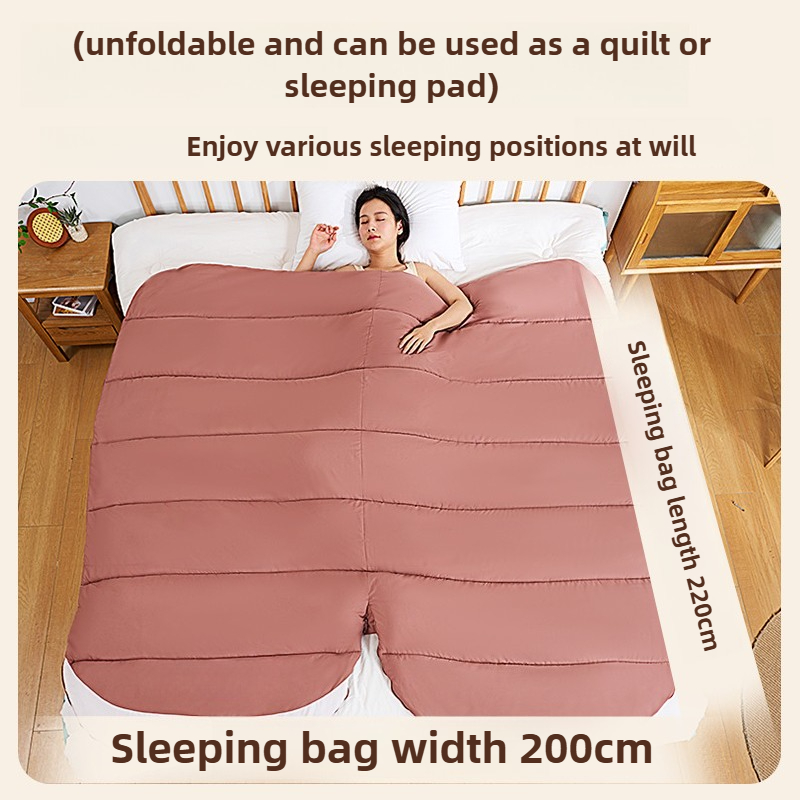 Outdoor Camping 4 Season Nylon - Sleeping Bag 4 Season Down Winter recension och pris
