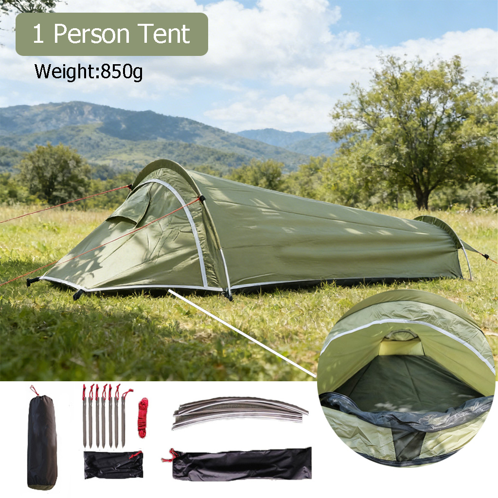 Camping Tent 1 Person, Ultrali - Ultralight Bivy Tent 1 Person Waterproof recension och pris
