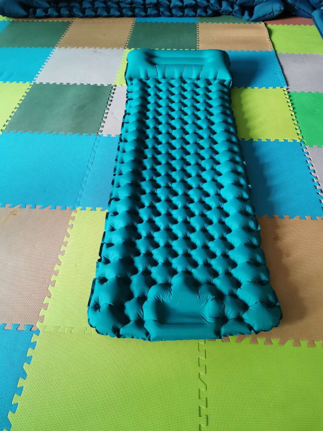 Camping Single Inflatable Air  - Inflatable Camping Sleeping Pad Pillow recension och pris