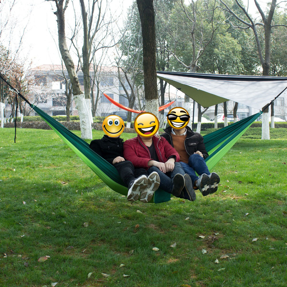 Portable Nylon Parachute Fabri - Double Hammock Portable Parachute Nylon recension och pris
