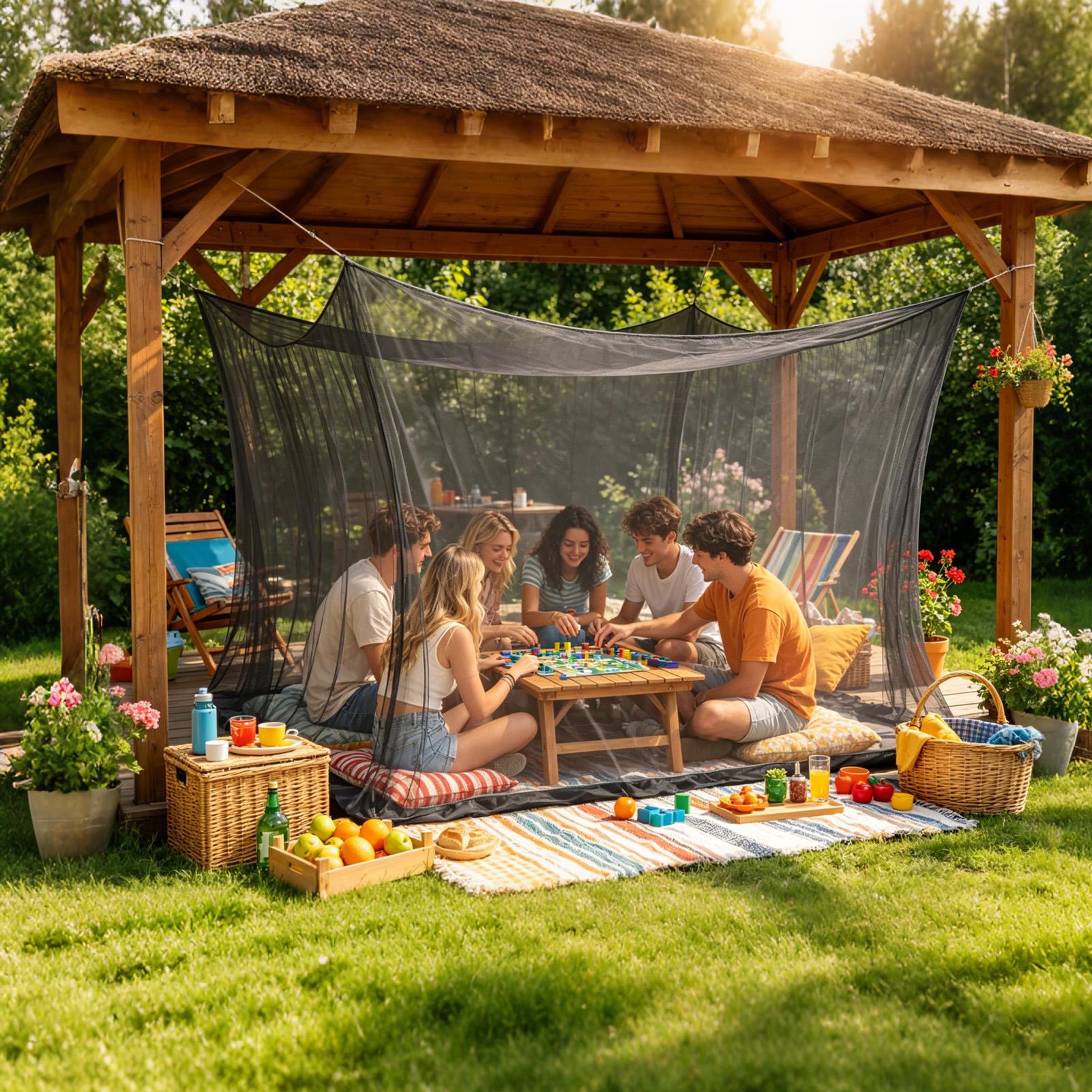 Outdoor Mosquito Net for Gazeb - Camping Hammock With Mosquito Net Rainfly recension och pris
