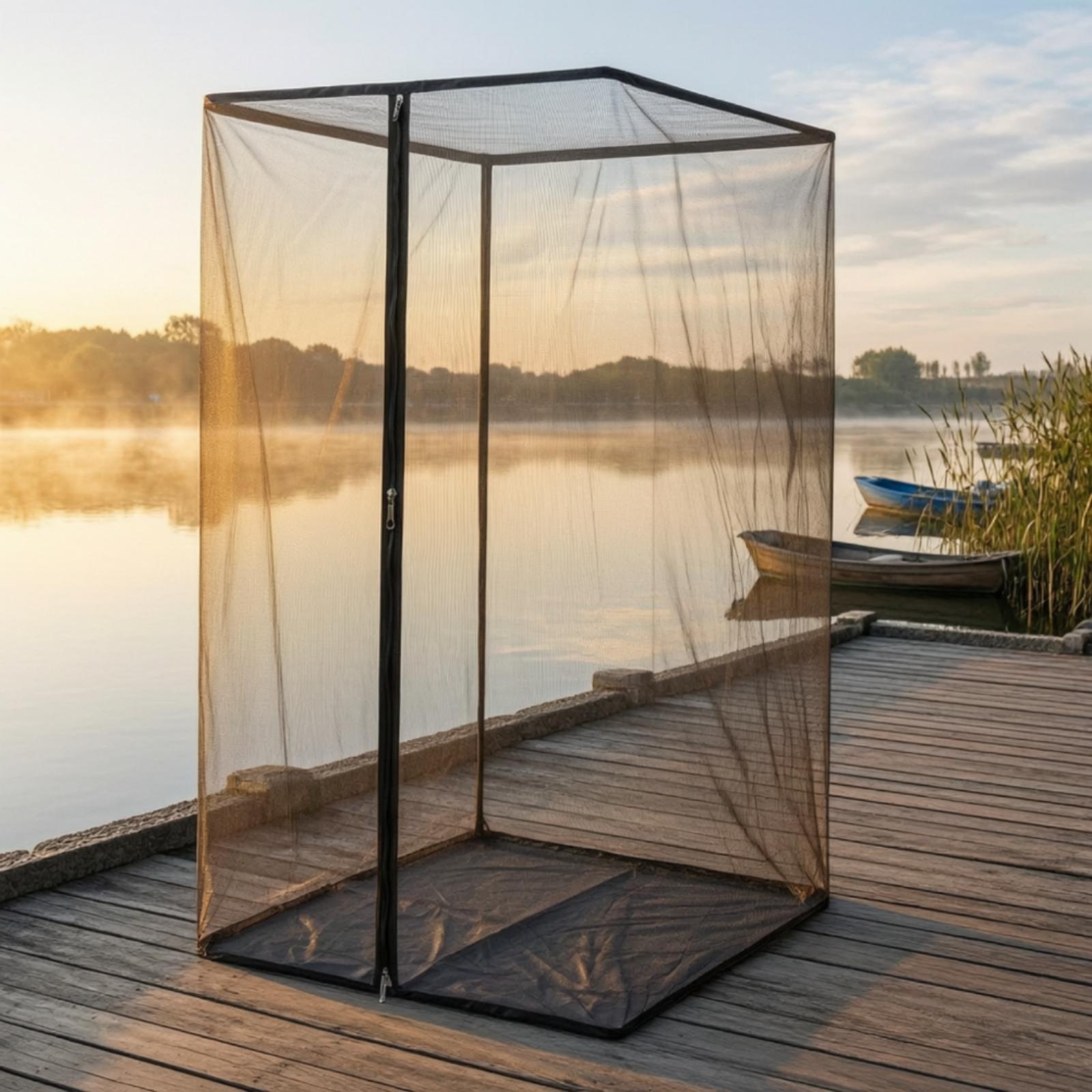 Fishing Shelter with Mesh Proo - Camping Hammock With Mosquito Net Rainfly recension och pris