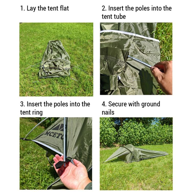 Ultralight Single Person Bivy  - Ultralight Bivy Tent 1 Person Waterproof recension och pris