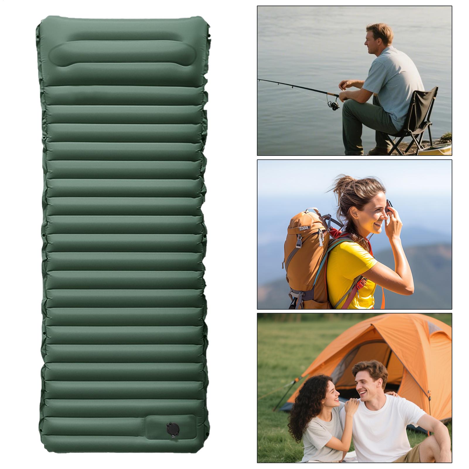 Camping Pad Lightweight Inflat - Inflatable Camping Sleeping Pad Pillow recension och pris