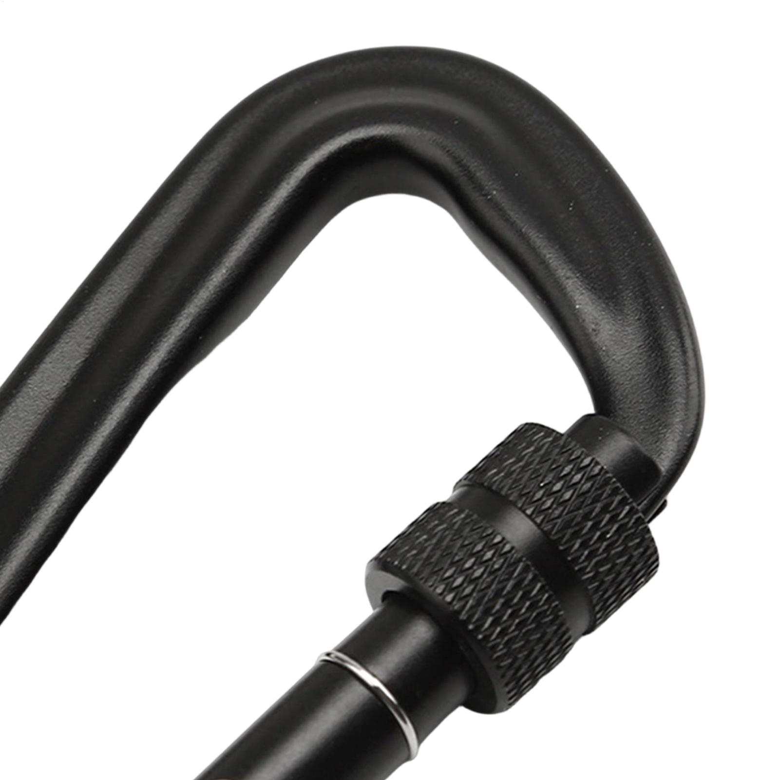 12kN Heavy Duty Aluminum Locki - Carabiners Aluminum 12Kn Heavy Duty recension och pris