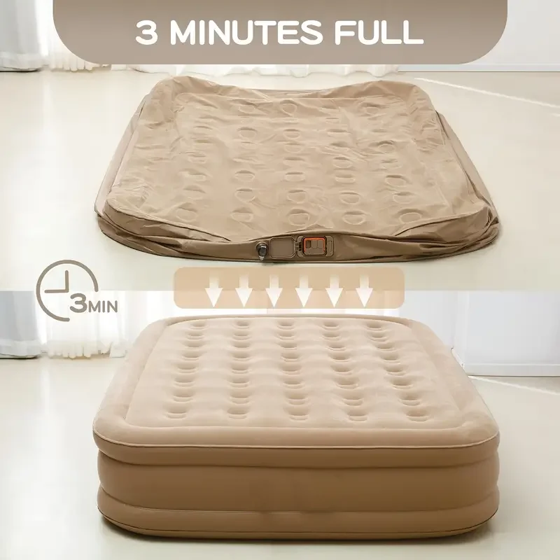 Interior Air Mattress Glamping - Camping Air Mattress Built In Pump recension och pris