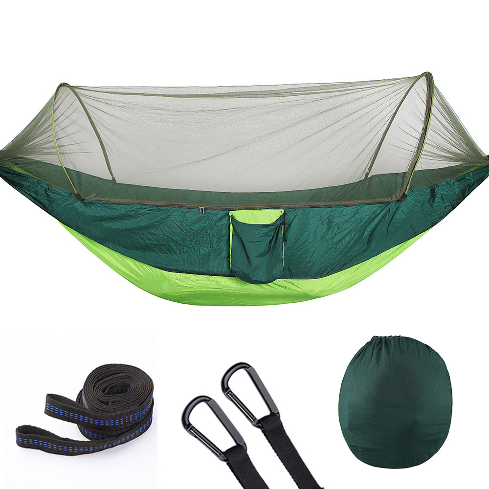 290*140 Hammock with Anti-mosq - Camping Hammock With Mosquito Net Rainfly recension och pris