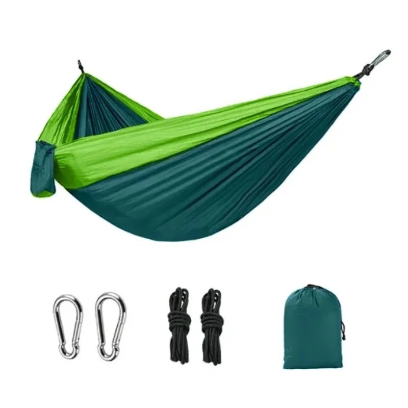 Single double recreational par - Double Hammock Portable Parachute Nylon recension och pris