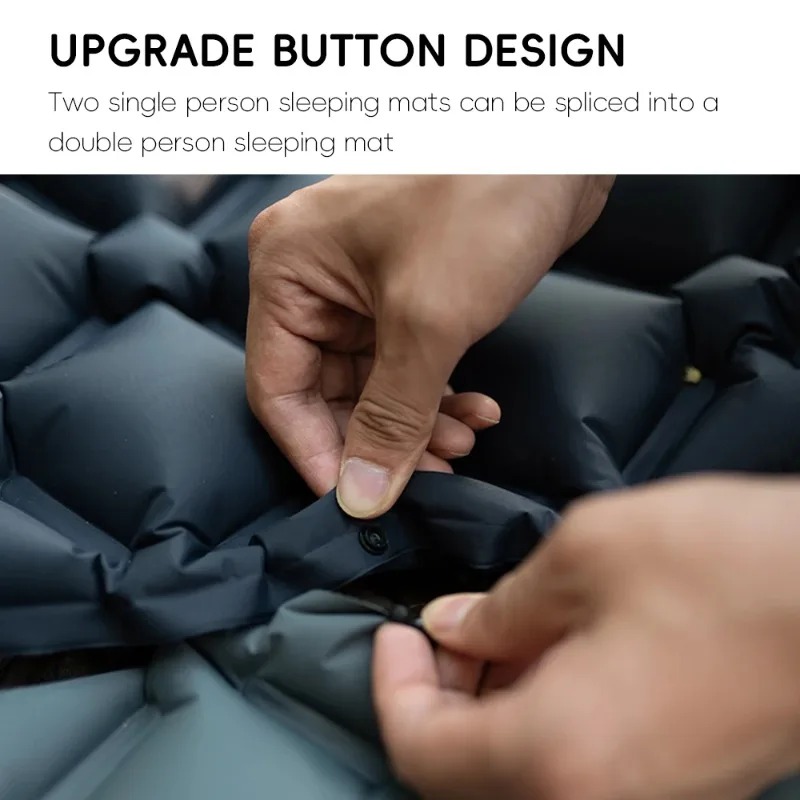 Inflatable Camping Mats Air Ma - Inflatable Camping Sleeping Pad Pillow recension och pris
