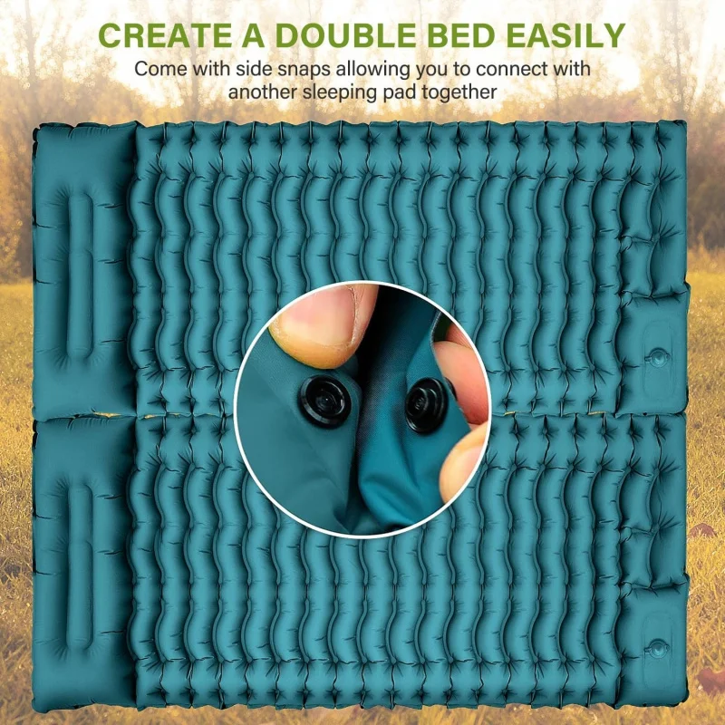 2026 New Inflatable Sleeping P - Inflatable Camping Sleeping Pad Pillow recension och pris