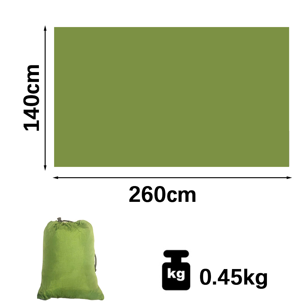2.6M Portable Nylon Parachute  - Double Hammock Portable Parachute Nylon recension och pris