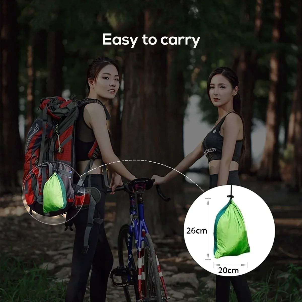 Mosquito Net Hammock Double Ul - Double Hammock Portable Parachute Nylon recension och pris