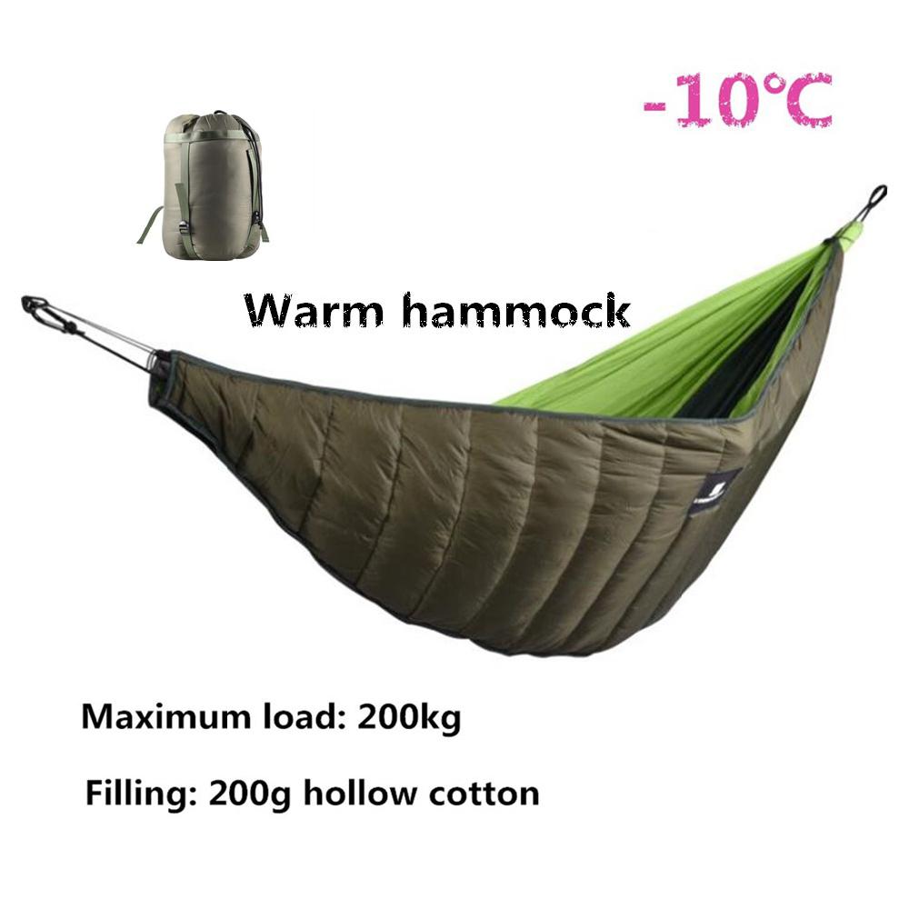 Outdoor Winter Warm Sleeping B - Underquilt For Camping Hammock Cold Weather recension och pris