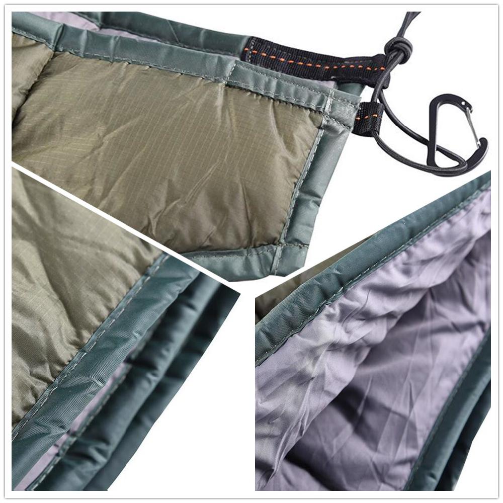 Outdoor Winter Warm Sleeping B - Underquilt For Camping Hammock Cold Weather recension och pris